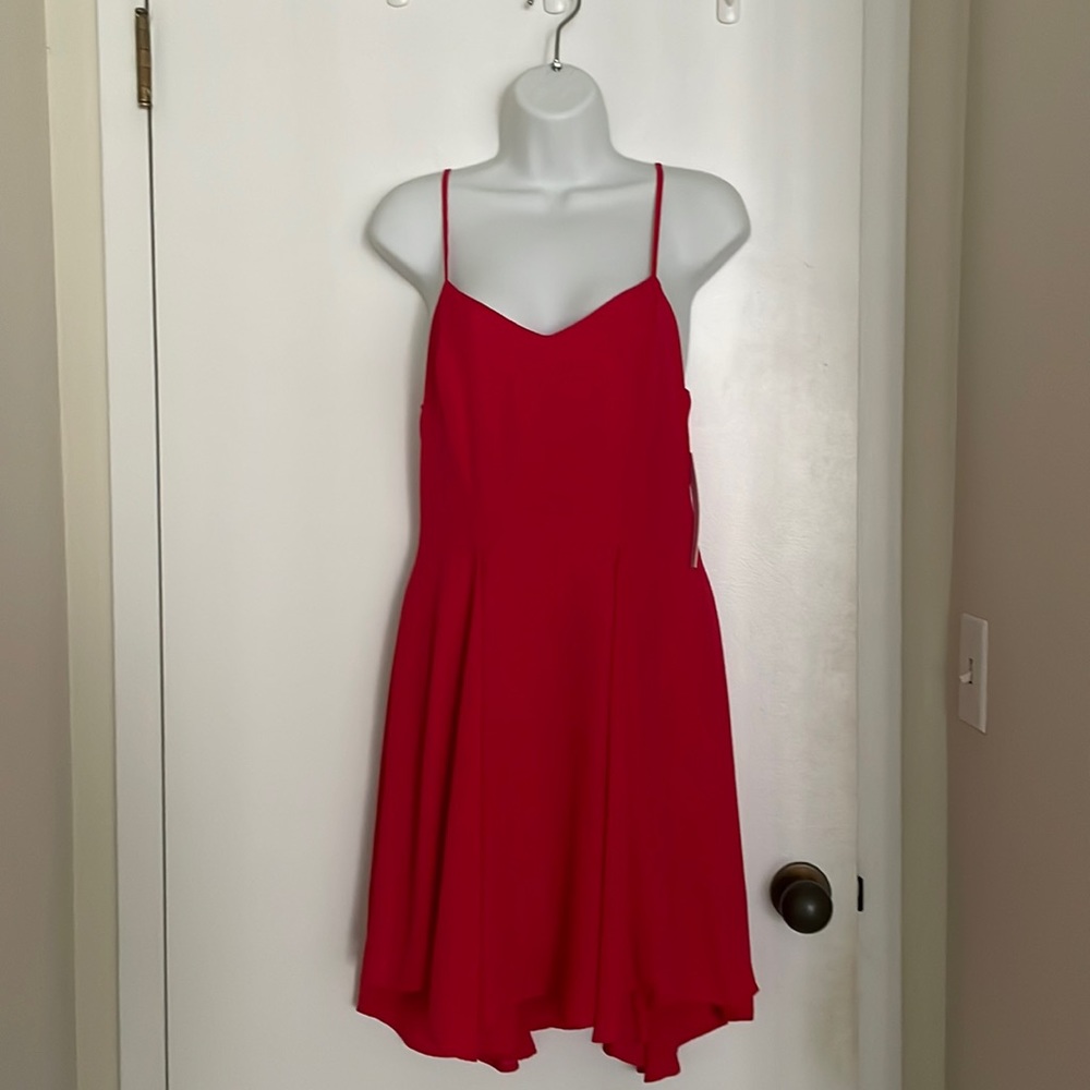 NWT Aqua Dress with Adjustable Straps